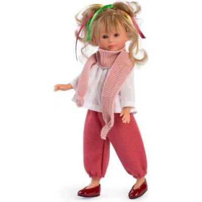 Asi Dolls Кукла Asi Dolls - Силия, с розов шал и плетен панталон, 30 cm (165630)