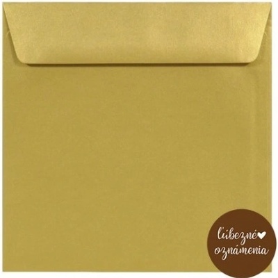 Perleťová obálka - 110 g - zlatá