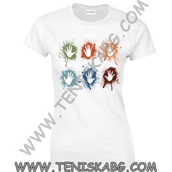 Image 1 of Fruit of the Loom Тениска - Spray hands