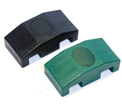 Příchytka plotová PVC pro panel 2D SUPER - černá