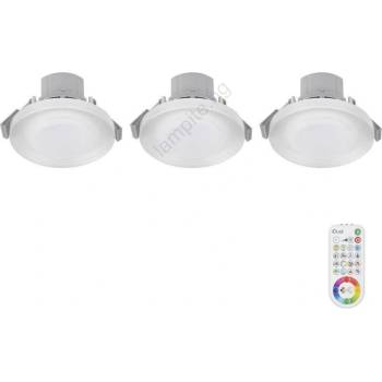 Výrobce po 1 ks К-кт 3x LED RGB Лампа за вграждане в баня ARGON LED/7, 3W/230V IP44 + + д. у (W3679)