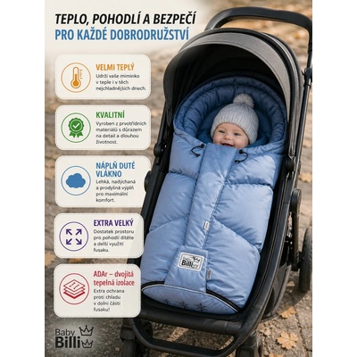 Odenwälder Billi XL světle modrý