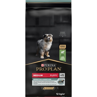 Pro Plan Medium Puppy Sensitive Digestion jehněčí 24 kg
