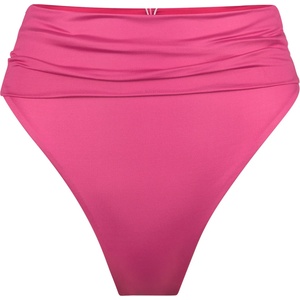 Seafolly Дамско бикини долнище Seafolly Women's Soleil Roll Top High Rise Pant Bikini bottom - Hot Pink - размер 36 (EU) (150-4279-0213)