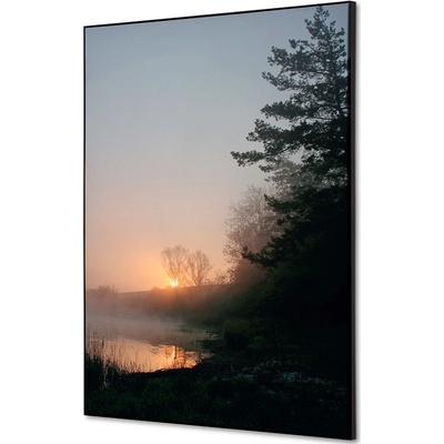 Jansen Display Textilní dekorace na zeď A2 Lesní východ slunce, 420 x 594 mm