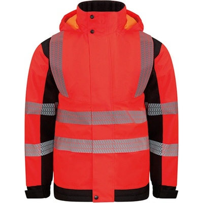 Korntex Copenhagen softshellová reflexná bunda KX812 Signal Red