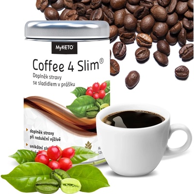 MyKETO Coffe4Slim 120 g 60 porcí
