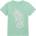GUESS Тениска в зелено за мини момче с интересен бял надпис Guess и рибки