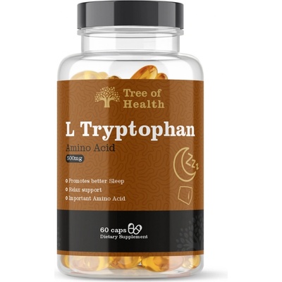 Tree of Health L-Tryptophan 500 60 kapslí