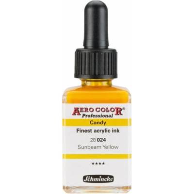 Schmincke Aero Color akrylový atrament Professional Candy 28 ml 024 sunbeam žltá