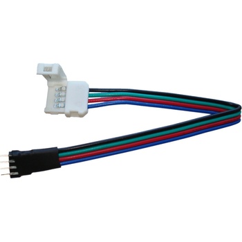 Eco Light Konektor pro LED pásky RGB 10mm 4pin MA0033