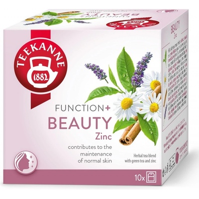 Teekanne Beauty Bylinná čajová zmes so zeleným čajom a zinkom 10 ks
