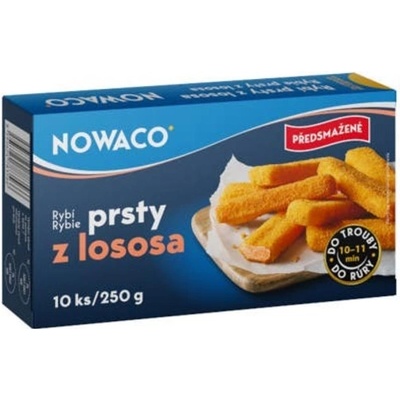 Nowaco lososové prsty 250 g