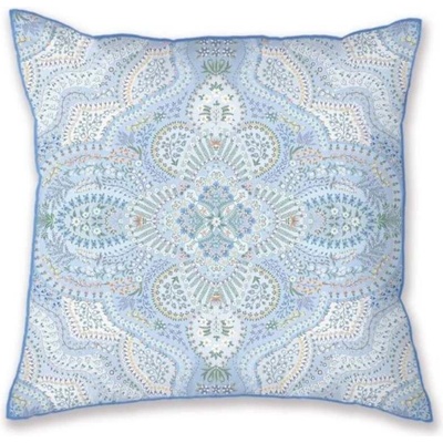 Pip Studio Възглавничка MOON FLOWER 53 x 53 см, син, памук, Pip Studio (PIP332427)