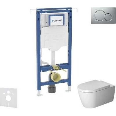 Geberit Duofix Duravit s tlačidlom Sigma01 SANI11CP2103