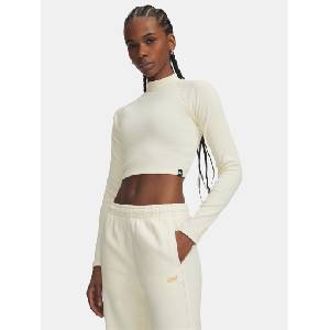 Under Armour Дамска тениска Under Armour UA RIV RIB MOCK LS Under Armour | Byal | ЖЕНИ | XS