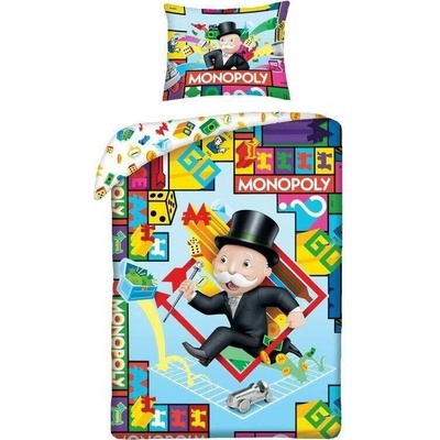 Obliečky Halantex Monopoly 140/200 70/90 cm