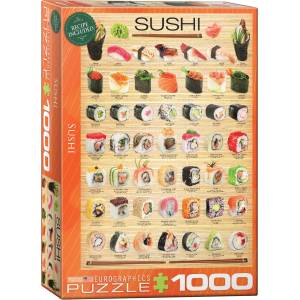 EUROGRAPHICS Пъзел Eurographics от 1000 части - Суши (60000597)