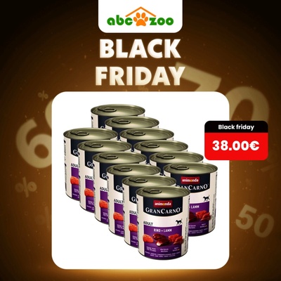 Animonda Gran Carno Original Adult hovädzie mäso a jahňa 12 x 800 g