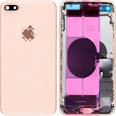 Kryt Apple iPhone 8 Plus Zadní Housing s Malými Díly zlatý