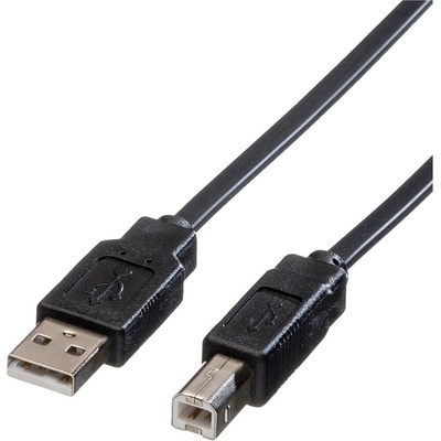 Roline 11.02.8868 USB plochý kabel A-B, 1,8m