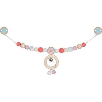 Goki Декорация за количка Goki - С клипсове и кайра в розово (65293)