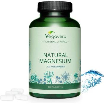 Vegavero Натурален морски магнезий 300 mg 180 таблетки | Vegavero (VV-VITA-161)