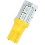 CarMart Лед крушки тип t10 5w с 10 smd 5630 диода - Жълт цвят