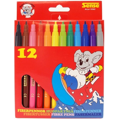 Sense Флумастeри - 12 бр (10362)