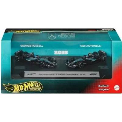 Hot Wheels Premium Formula 1 2025 Mercedes AMG Russel a Antonelli 1:64