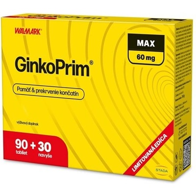 Walmark GinkoPrim Max 90 + 30 tabliet