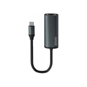 Savio USB Adapter Adapter USB-C 3.1 Gen 1 to RJ-45 Gigabit Ethernet, AK-56