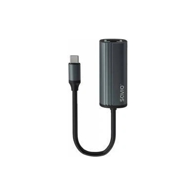 Savio USB Adapter Adapter USB-C 3.1 Gen 1 to RJ-45 Gigabit Ethernet, AK-56