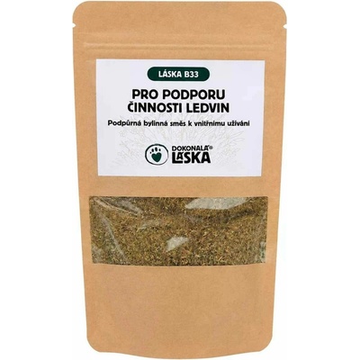 Dokonalá láska B33 PRO PODPORU ČINNOSTI LEDVIN bylinná směs 100 g