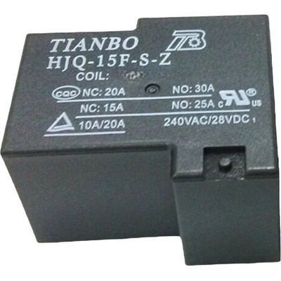 Relé HJQ-15F-S-Z-5V, 5V DC/250V AC 30A