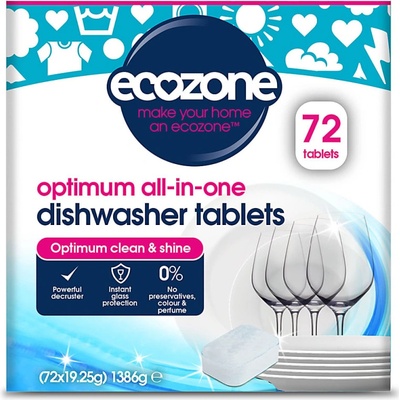 Ecozone tablety do myčky Optimum 72 ks
