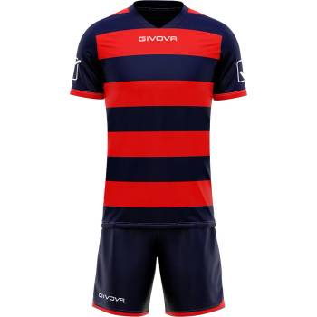 Image 1 of Givova Къси панталони Givova Rugby Kit Jersey with Shorts navy/red