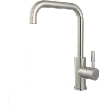 FERRO Смесител Camiro за кухненски умивалник, инокс, стоящ (BCQ4)