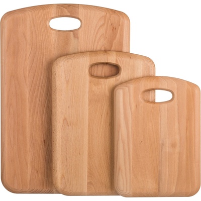 ČistéDřevo Sada dřevěných prkének premium 3ks – Zboží Dáma