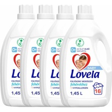 Lovela Baby Hypoalergénny tekutý prací prostriedok na biele prádlo 4 x 1,45 l 64 PD