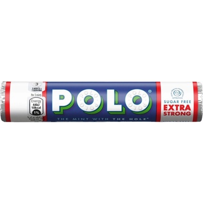 Polo extra silné mentolové bonbony bez cukru 33,4 g