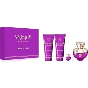 Versace Pour Femme Dylan Purple жени Set EDP 100 ml + SG 100 ml + BL 100 ml + EDP 5 ml