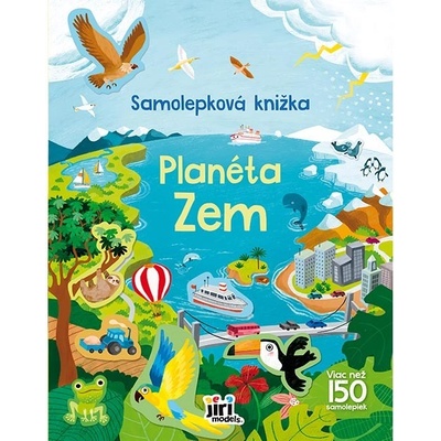 Samolepková knižka panéta zem 150 ks