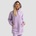 GymBeam Дамски суичър Limitless Longline Lavender L
