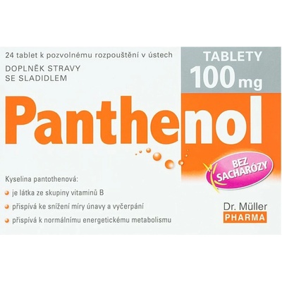 Dr. Müller Panthenol 100 mg tabliet 24 x 100 mg