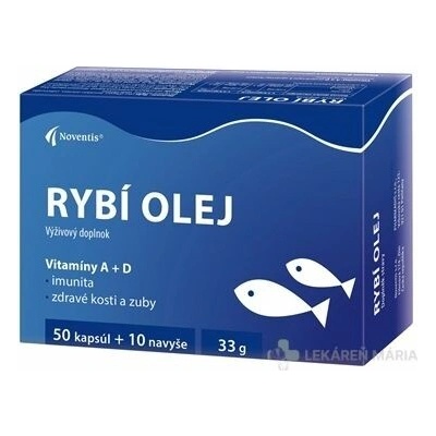 Noventis RYBÍ OLEJ 60 kapsúl