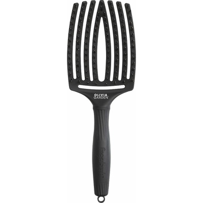 Olivia Garden Fingerbrush Care Iconic Combo Full Black Large