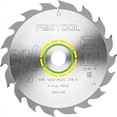 Festool Standardní pilový kotouč 160x1,8x20 W18 – Zboží Dáma