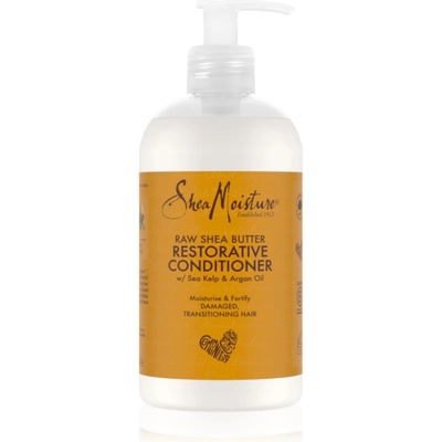Shea Moisture Raw Shea Butter възстановяващ балсам за увредена коса 384ml