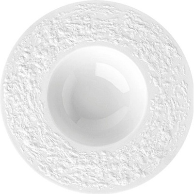 Hluboký talíř Stone - Ø 18 cm - bílý